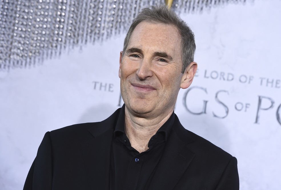 CEO da Amazon, Andrew Jassy, em foto de 2022 — Foto: Jordan Strauss/Invision/AP