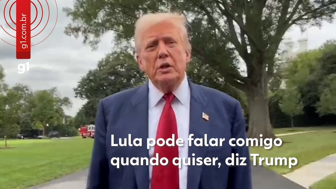 'Sempre estivemos abertos ao diálogo', posta Lula após Trump sinalizar possibilidade de conversa
