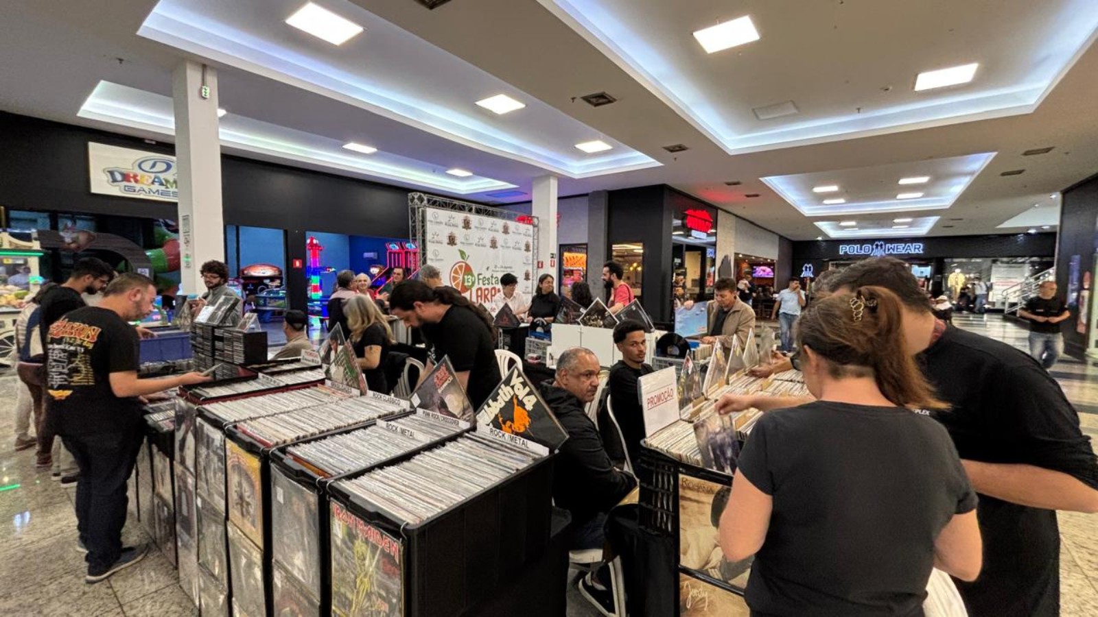 Feira de Discos terá mais de 7 mil itens no Pátio Limeira Shopping