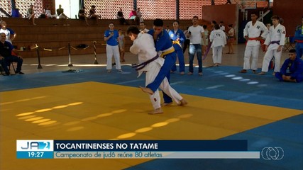 Campeonato de judô reúne atletas em Palmas neste sábado (28)