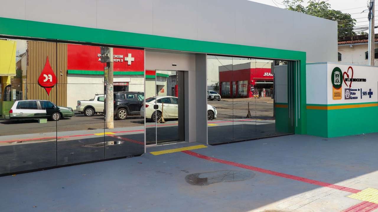 Várzea Grande (MT) inaugura 1ª unidade de coleta de sangue no Dia Nacional do Doador 