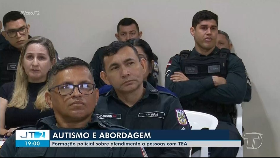 Capacitação prepara policiais para abordagem a pessoas com autismo em Santarém