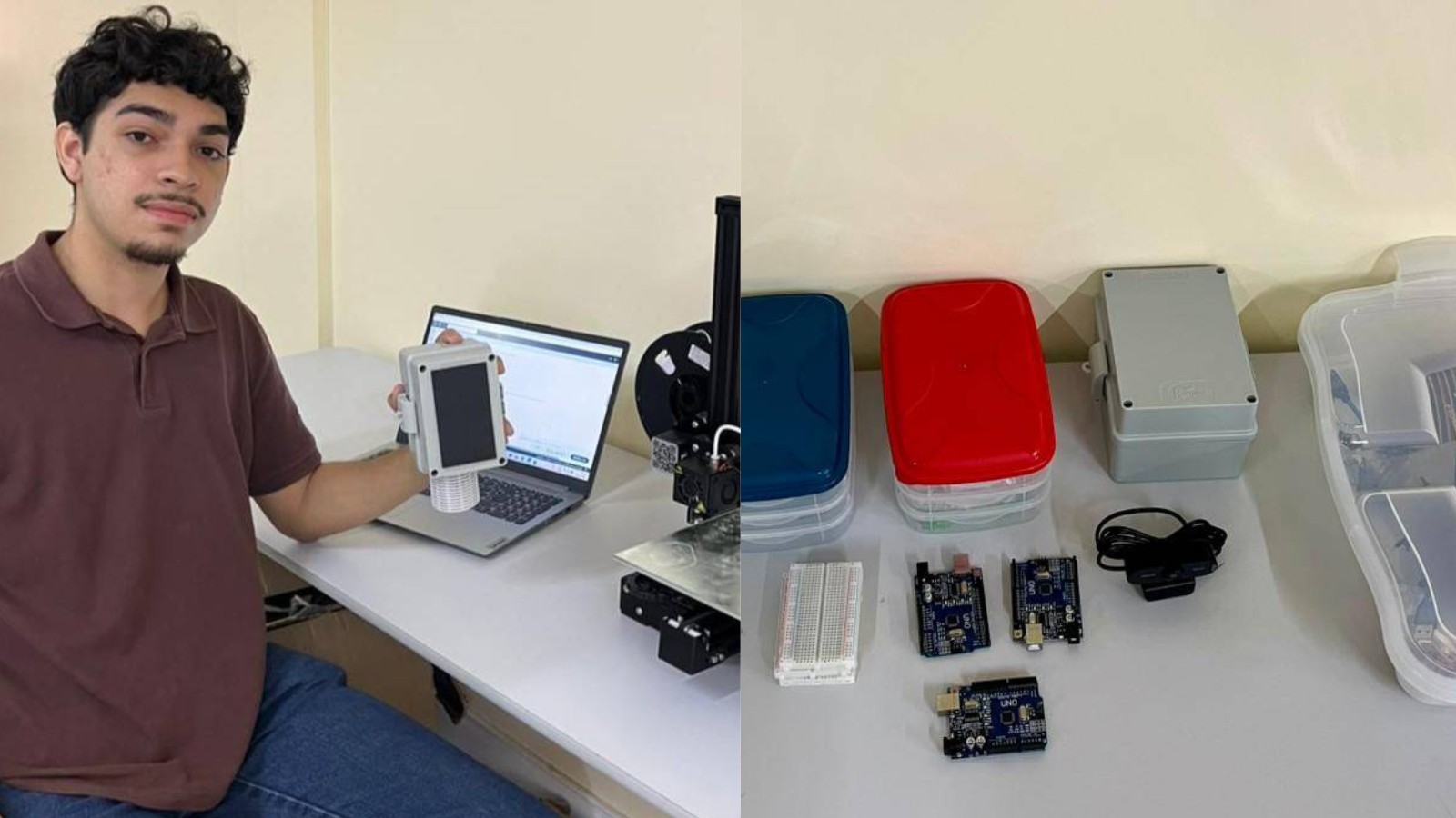 Jovem desenvolve rede de sensores e conta com ajuda de moradores para mapear ilhas de calor em Teresina