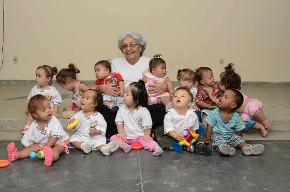 Margarida da Mota Rocha, presidente da Associação de Pais e Amigos dos Excepcionais (APAE) — Foto: Reprodução/APAE
