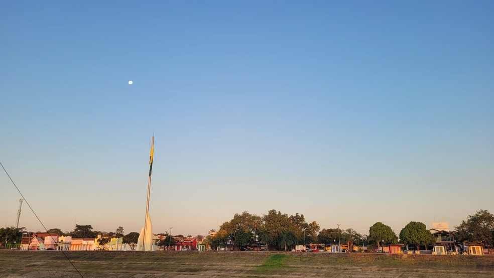 Previsão é de céu claro e parcialmente nublado em todo o Acre neste domingo (2) — Foto: Tácita Muniz/g1