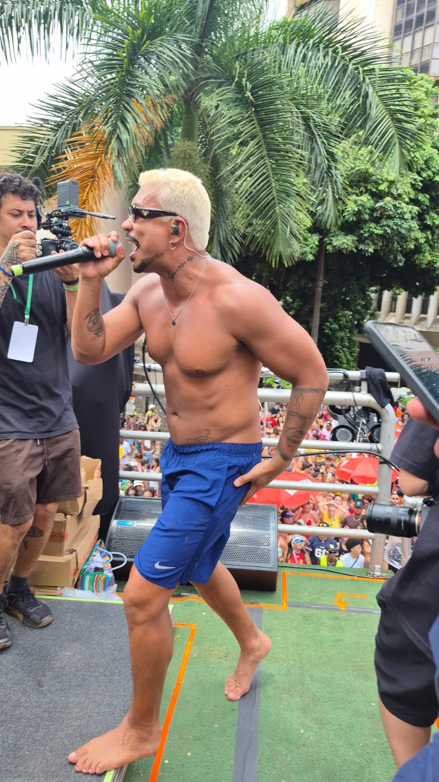De visual novo, Xamã agita carnaval de da capital mineira e celebra: 'BH é sempre uma edição especial'
