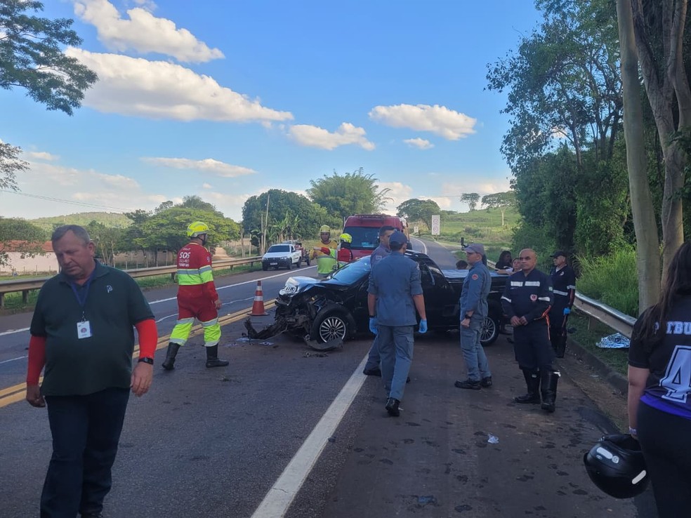Idoso morre em acidente em São João da Boa Vista, SP — Foto: Esdras Pereira/EPTV