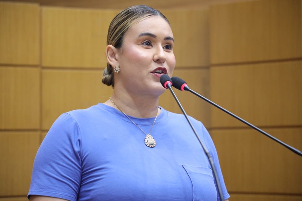 Kitty Lima é anunciada como vice-líder da oposição. — Foto: Assessoria
