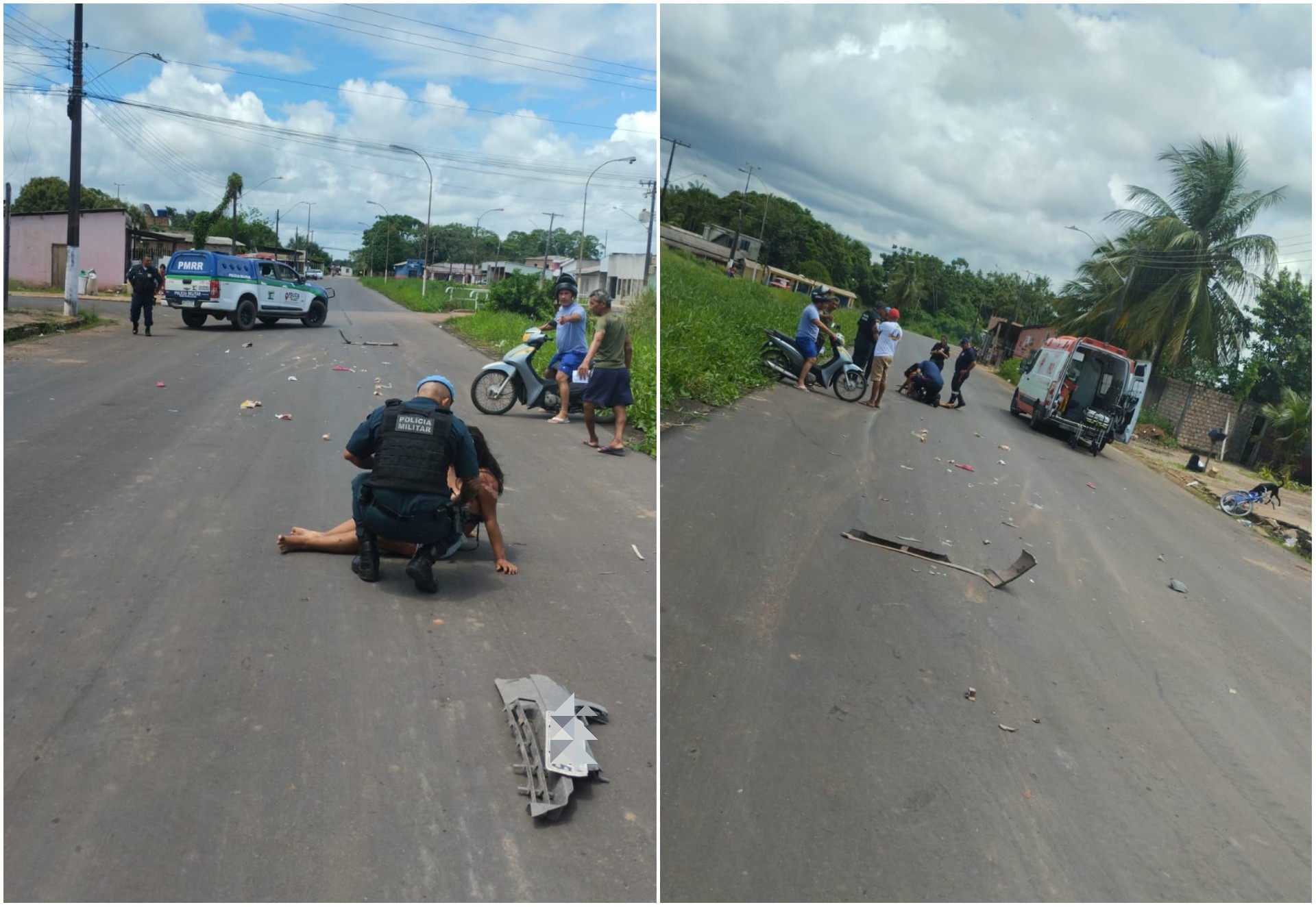 Motorista sem CNH que atropelou e arrastou menina paga fiança de R$ 5 mil e é liberado na delegacia de Caracaraí
