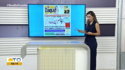 Descarte irregular de lixo em cidades do Tocantins é destaque no Jornal Daqui