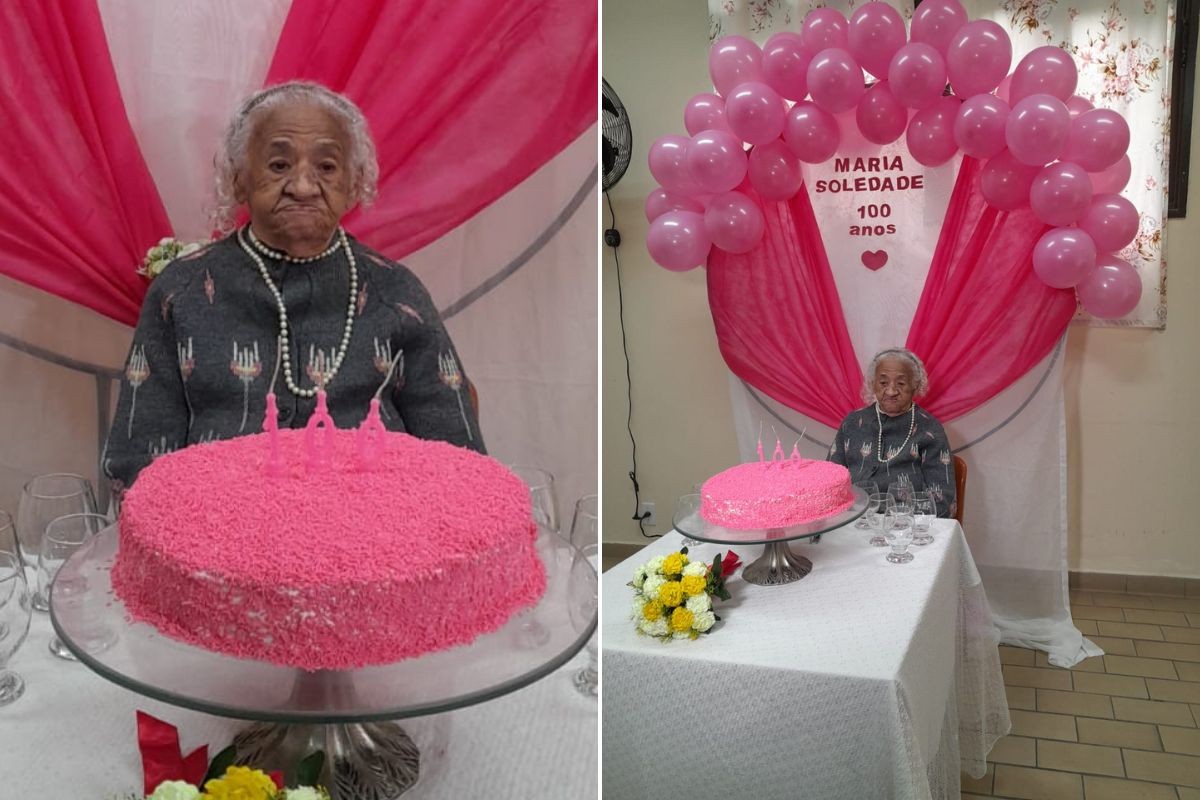 Idosa completa 100 anos e revela segredo da longevidade: trabalho e mente ativa