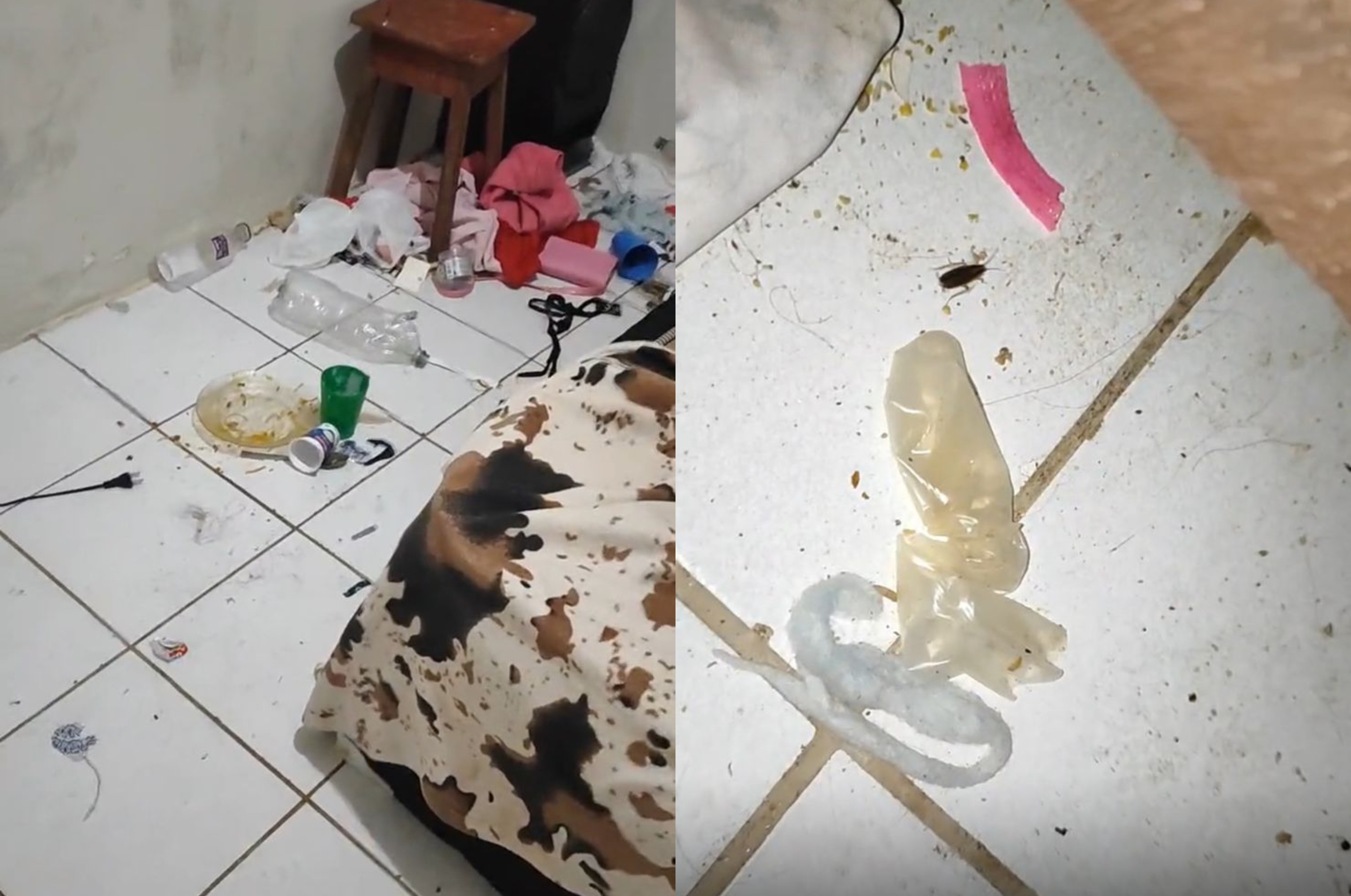 VÍDEO mostra apartamento onde irmãs de 2 e 3 anos viviam com fezes, urina e camisinhas usadas