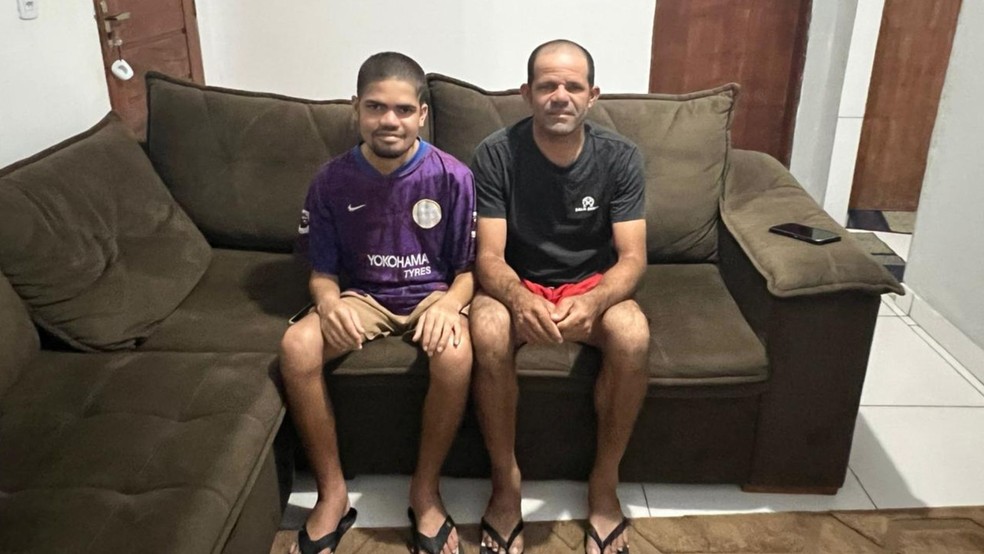 Pai e filho se recuperam de transplante de coração no Espírito Santo — Foto: Arquivo Pessoal
