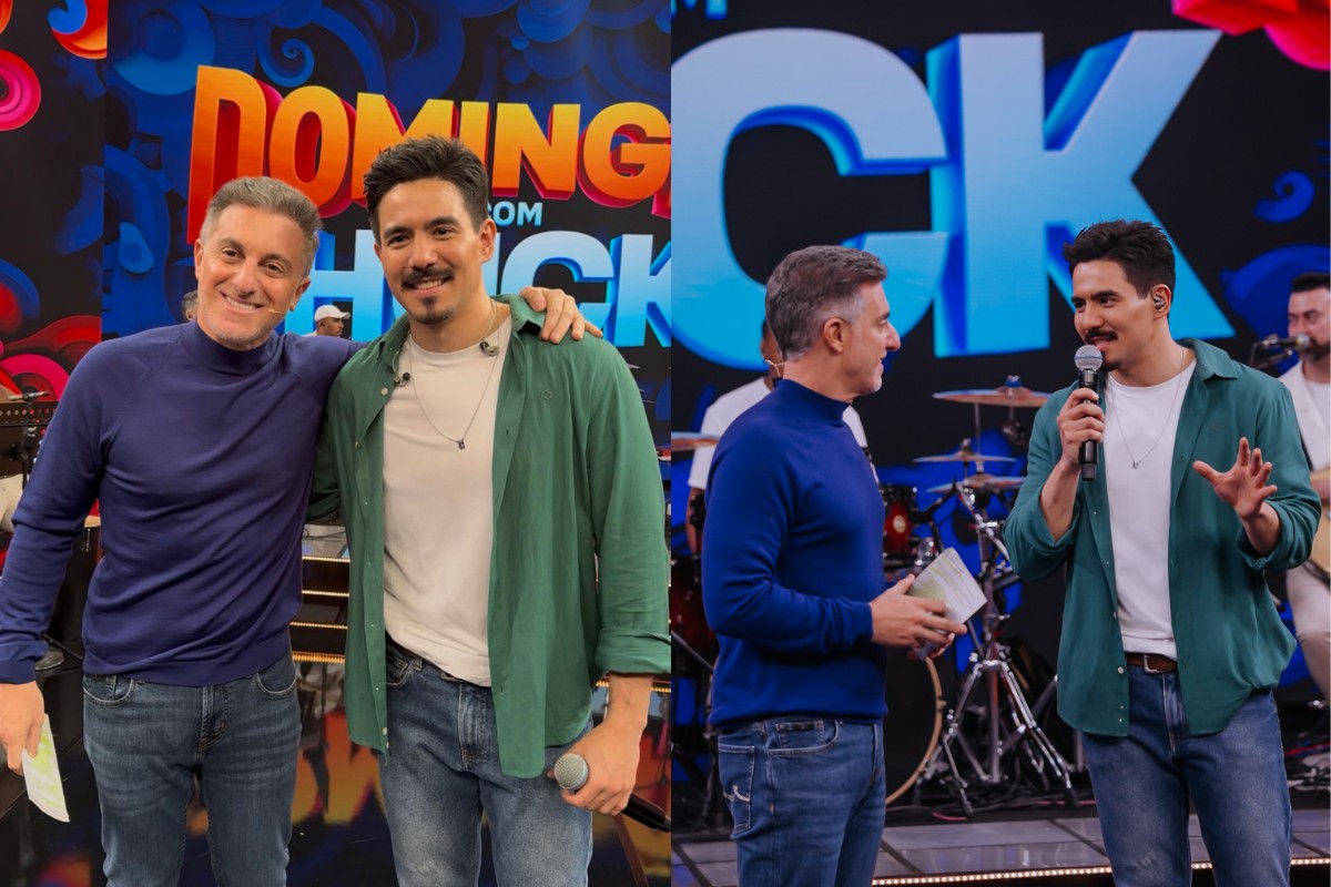 Cantor paranaense 'inunda' redes de Luciano Huck, é desafiado por ele e ganha chance de apresentar música no Domingão: 'Oportunidade da minha vida'