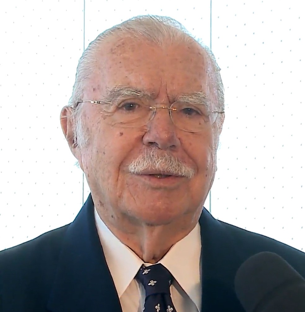 Ex-presidente José Sarney é internado após sofrer acidente doméstico em São Luís — Foto: Reprodução/TV Mirante