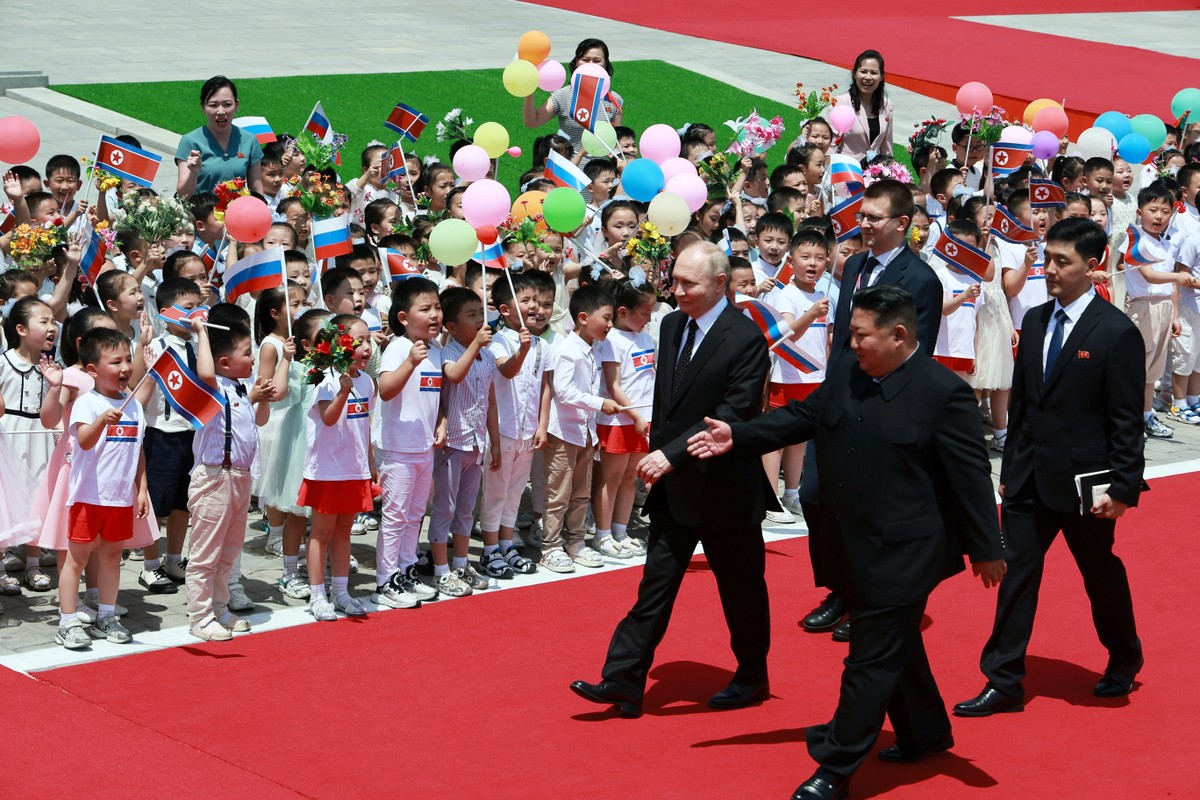 Along with Kim Jong-un, Putin says he’s fighting US hegemony and thanks North Korea for support |  the world