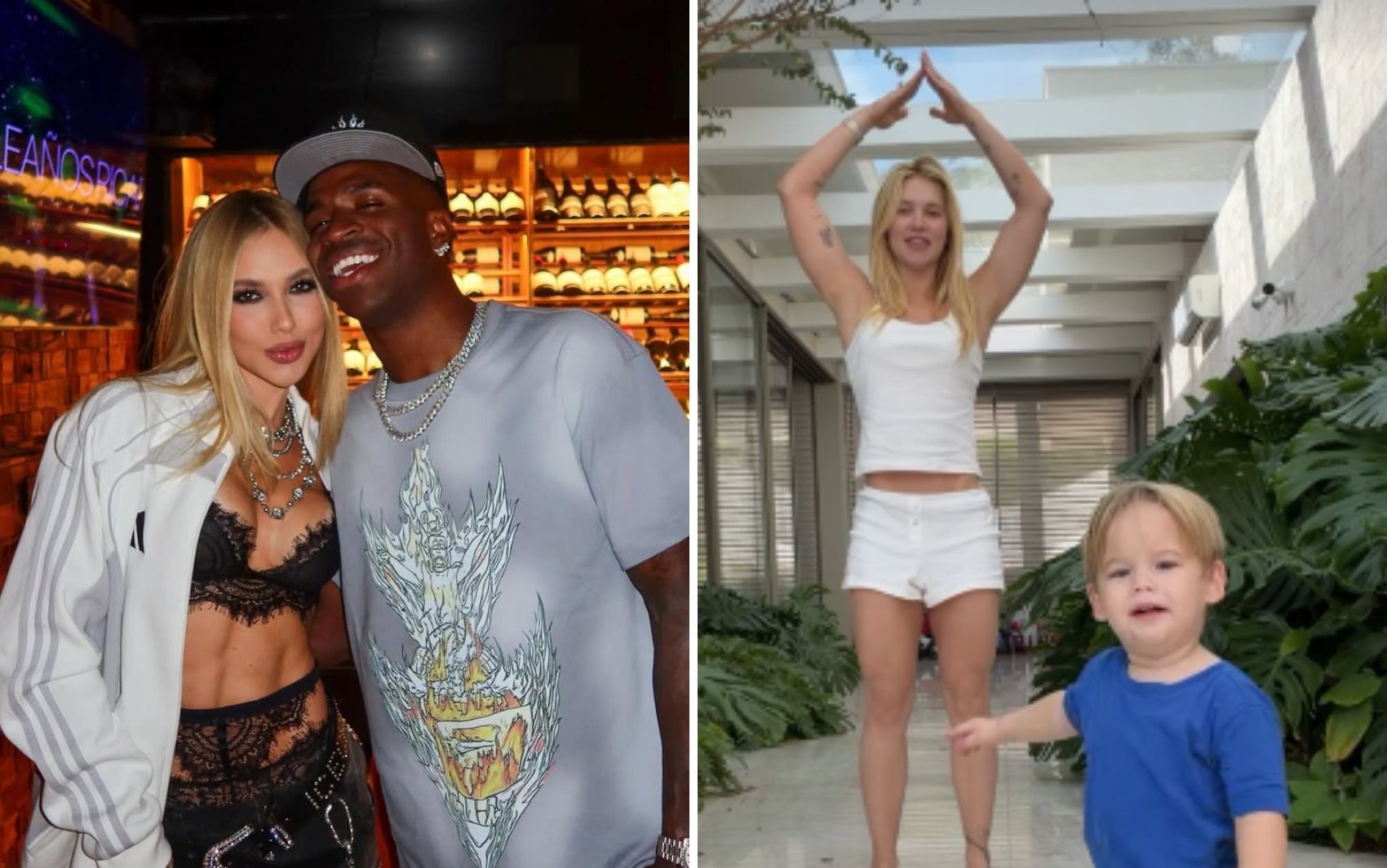 Virginia aparece com filho após anunciar fim de namoro com Vini Jr.; vídeo