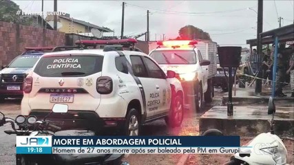 Homem de 27 anos morre baleado pela PM após fuga em ocorrência de violência doméstica
