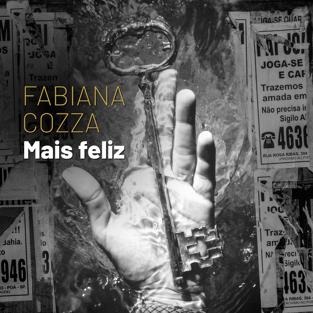Capa do single ‘Mais feliz’, de Fabiana Cozza — Foto: Raul Zito