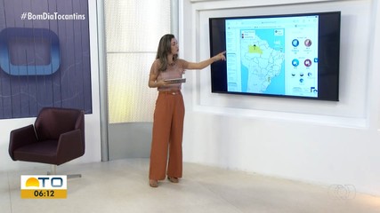 Saiba como fica a previsão do tempo nas regiões do Tocantins