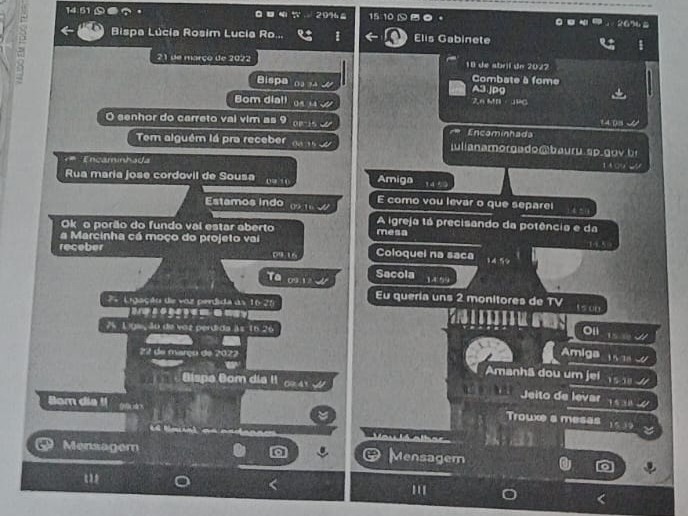 Polícia investiga denúncia de desvio de doações do Fundo Social de Bauru para igreja ligada à família da prefeita