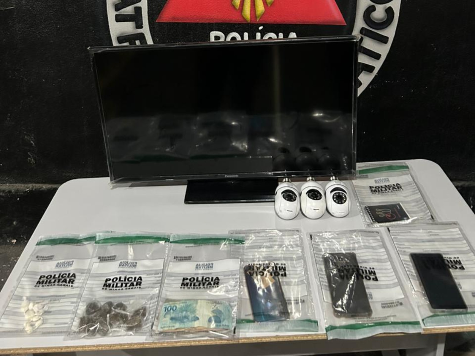 Drogas são apreendidas e dois homens são presos após furto em Mantena