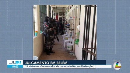 Quatorze detentos acusados de rebelião em Redenção enfrentam julgamento em Belém