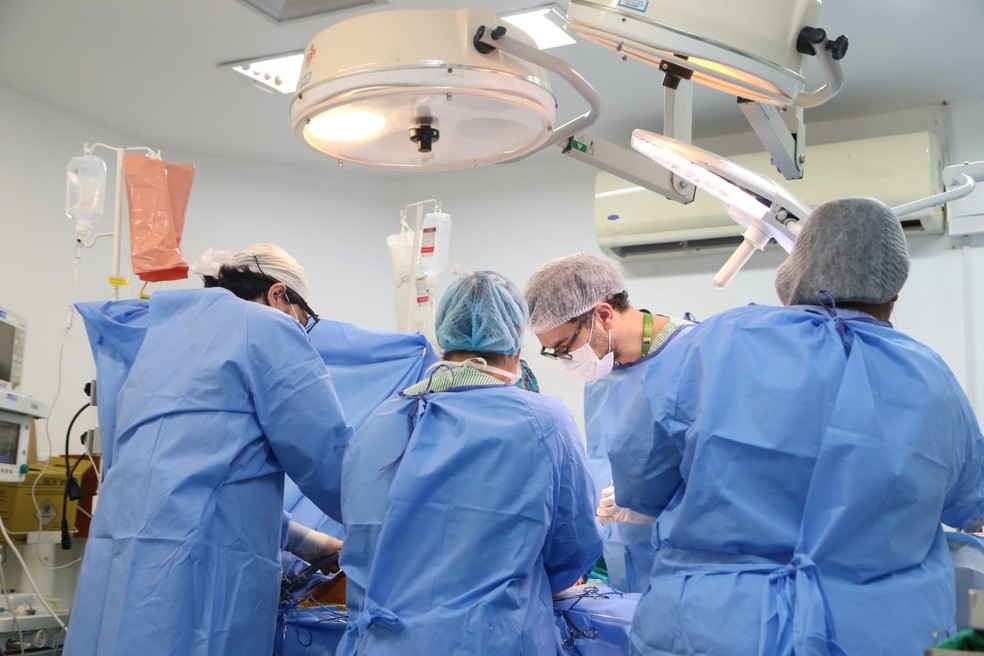 Transplante de órgãos — Foto: Mauricio Bazilio/SES-RJ