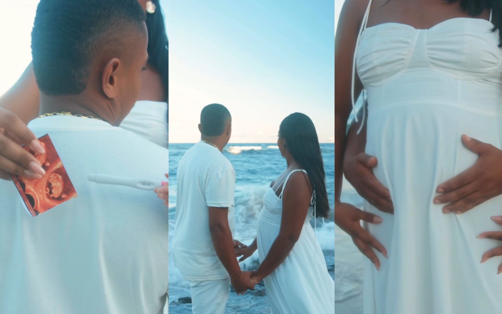 Raquel Brito, irmã de Davi, anuncia gravidez do primeiro filho