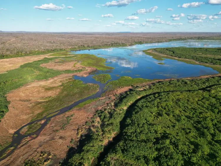 Rio Gurguéia, no Sul do Piauí, tem trecho de 35 km assoreado e Semarh alerta para recuperação urgente