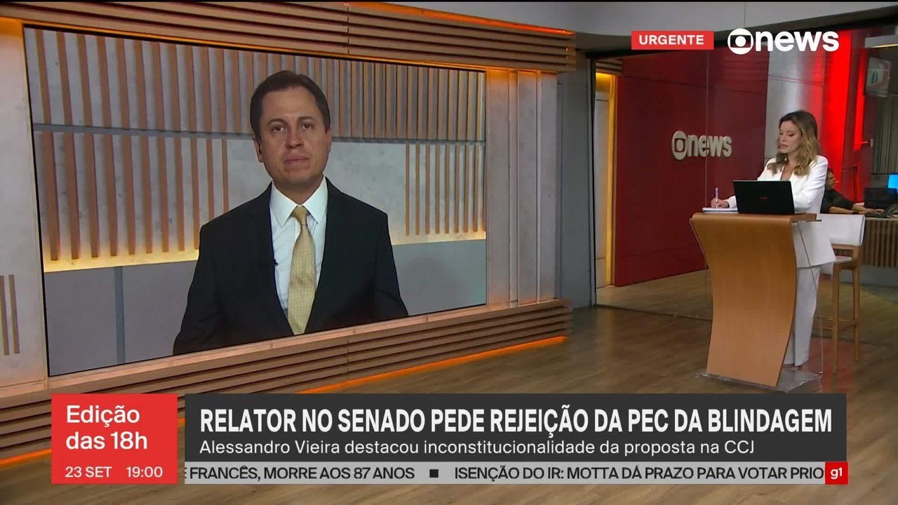 CCJ do Senado vota nesta quarta parecer contrário à PEC da Blindagem