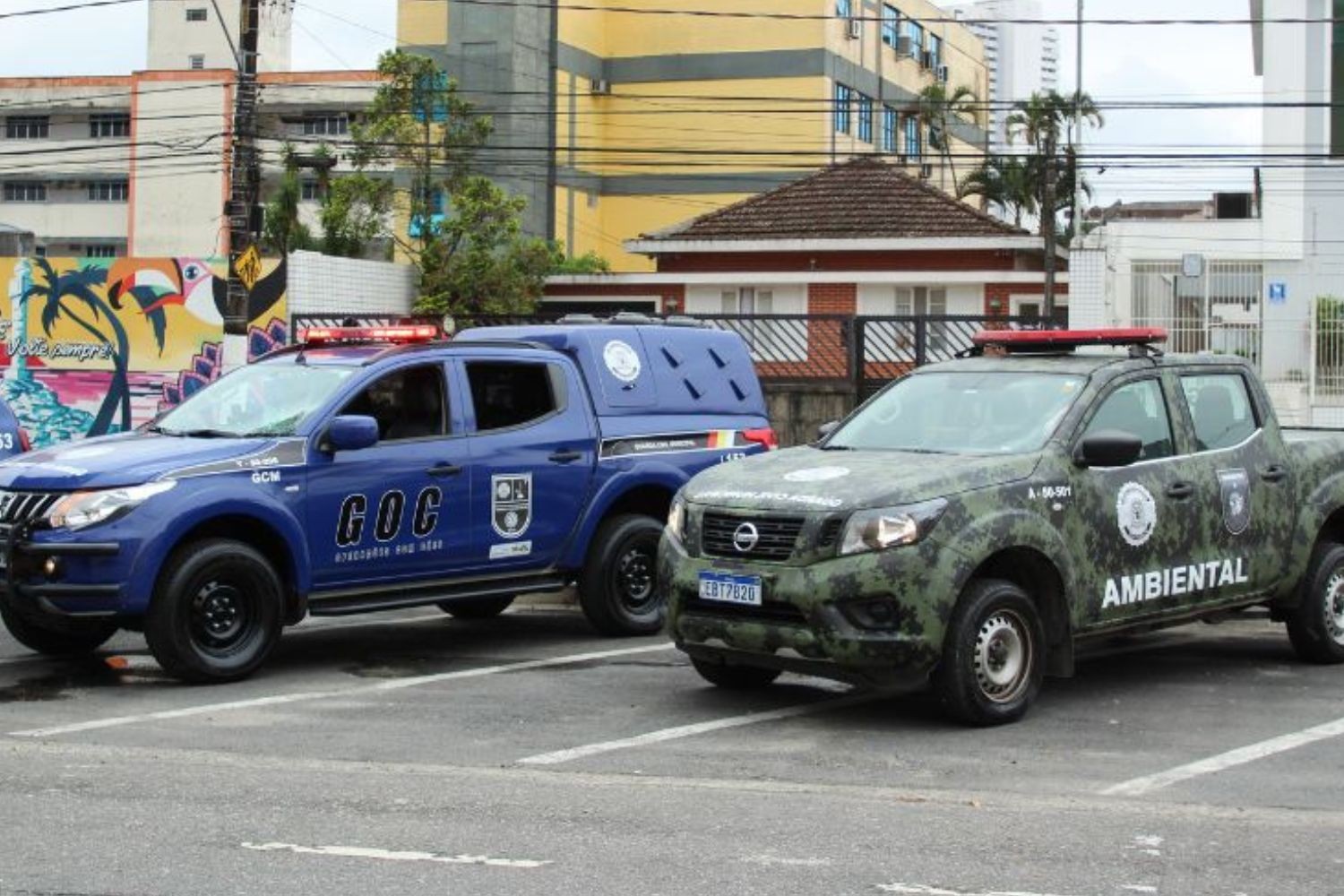 Guarda Civil Municipal de São Vicente, SP, recebe novas viaturas