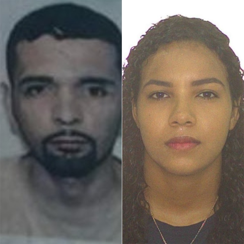 Cláudio Ferreira e Jamile Xavier, os outros dois mortos durante confronto com a polícia — Foto: Divulgação