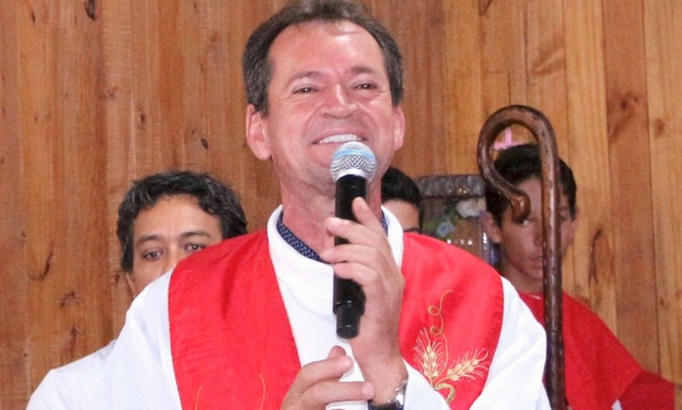 Padre Nelson Koch foi indiciado por estupro de vulnerável e importunação sexual — Foto: Reprodução/Diocese de Sinop