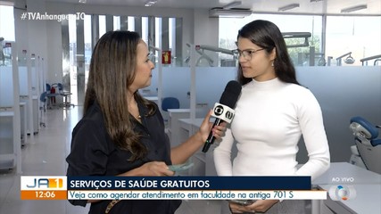 Faculdade oferta serviços de saúde gratuitamente em Palmas