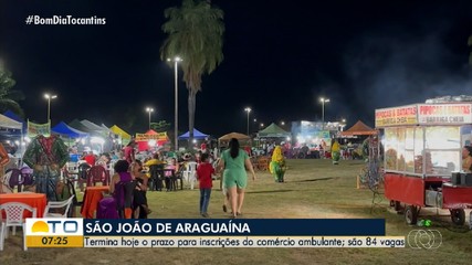 Prazo para inscrição do comércio ambulante no São João termina nesta sexta-feira (12)