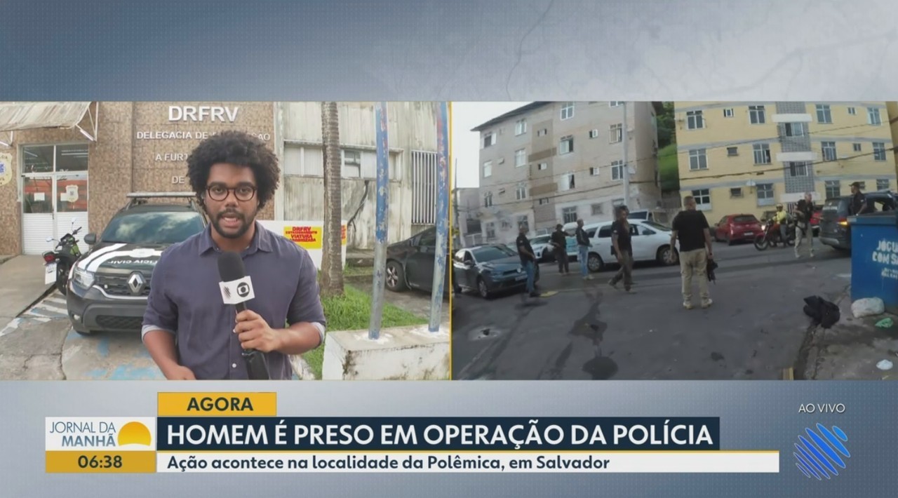 Adolescente morre e dois homens são presos durante operação em Salvador; trio é suspeito de envolvimento no assassinato de motorista