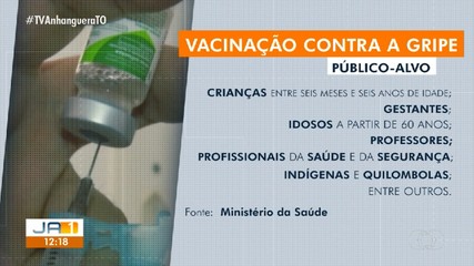 Vacinação contra gripe para grupos prioritários começa nesta segunda-feira (3)