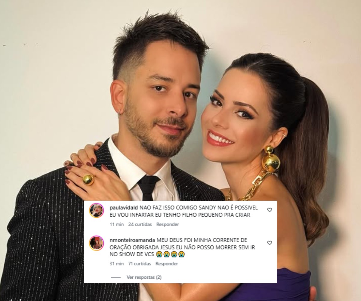 Sandy e Junior fazem mistério e seguidores sugerem volta da dupla: 'Nossa Senhora do DIG DIG JOI!'