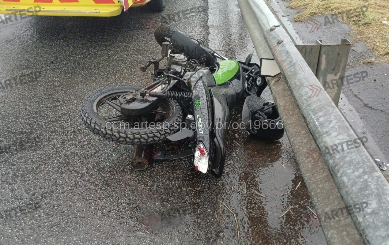 Motociclista morre em acidente com caminhonete na Castelinho em Sorocaba