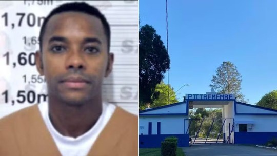 STJ julga novo recurso da defesa do ex-jogador Robinho, preso por estupro coletivo na Itália - Defesa do ex-jogador argumenta que, com base na legislação brasileira, a pena deveria ser recalculada. Jogador cumpre pena de 9 anos por crime cometido na Itália em 2013.