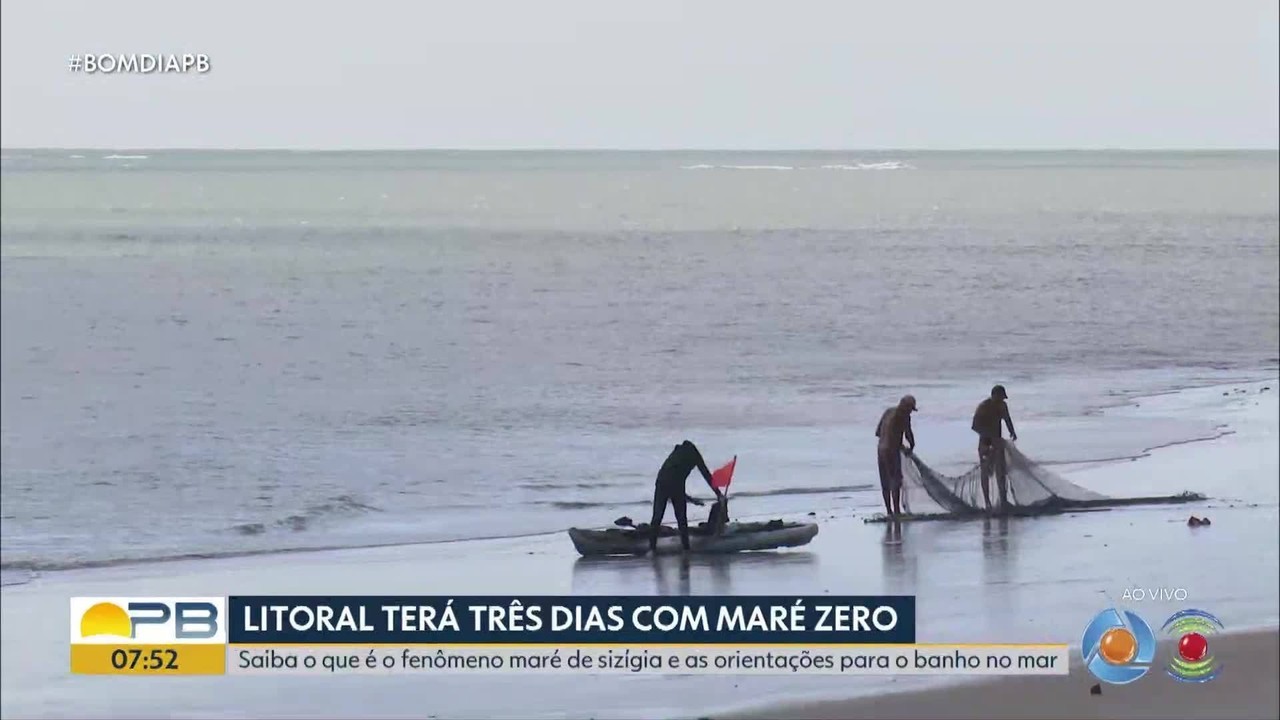 João Pessoa registra três dias de 'maré zero' a partir desta quarta (12); entenda o fenômeno