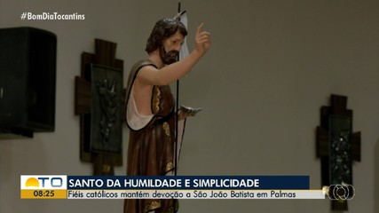 Fiéis mantêm devoção a São João Batista em Palmas