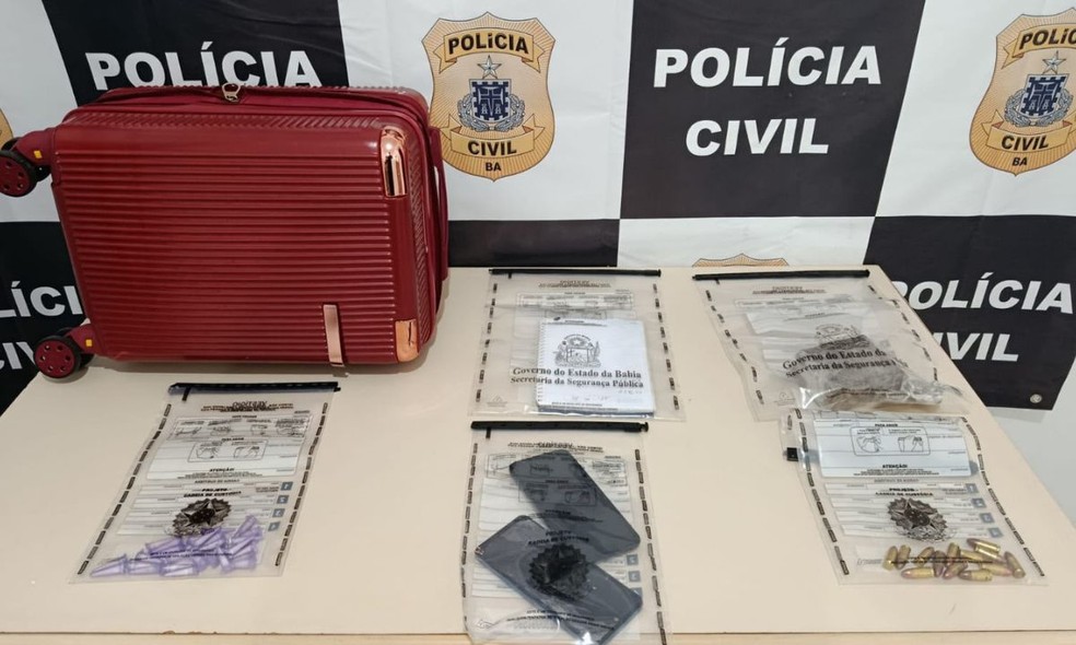 Homem é preso durante buscas por três adolescentes desaparecidas na Bahia — Foto: Polícia Civil