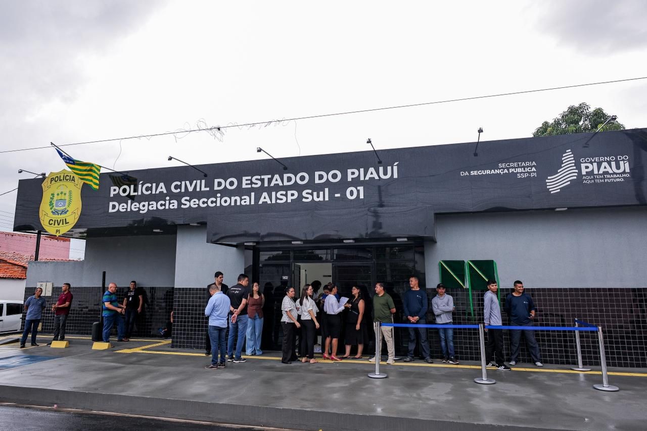 Governo entrega delegacia na zona Sul de Teresina; investimento é de R$ 2 milhões