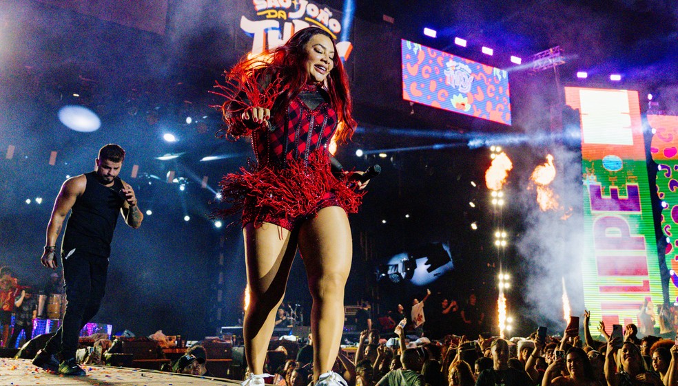 Márcia Fellipe comanda o Festival Forró e Mulher — Foto: @rodriguesphoto