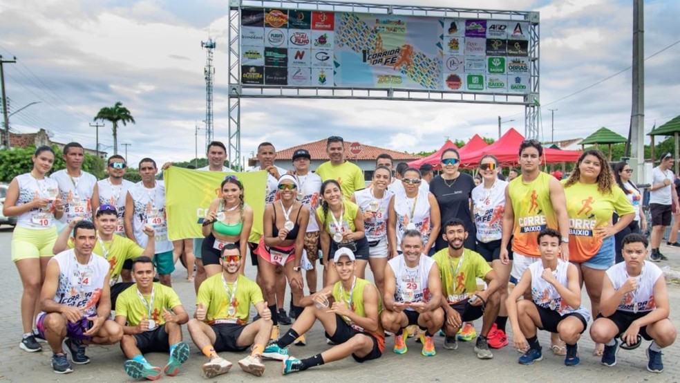 Edição 2025 da 'Corrida da Fé'. — Foto: Arquivo pessoal