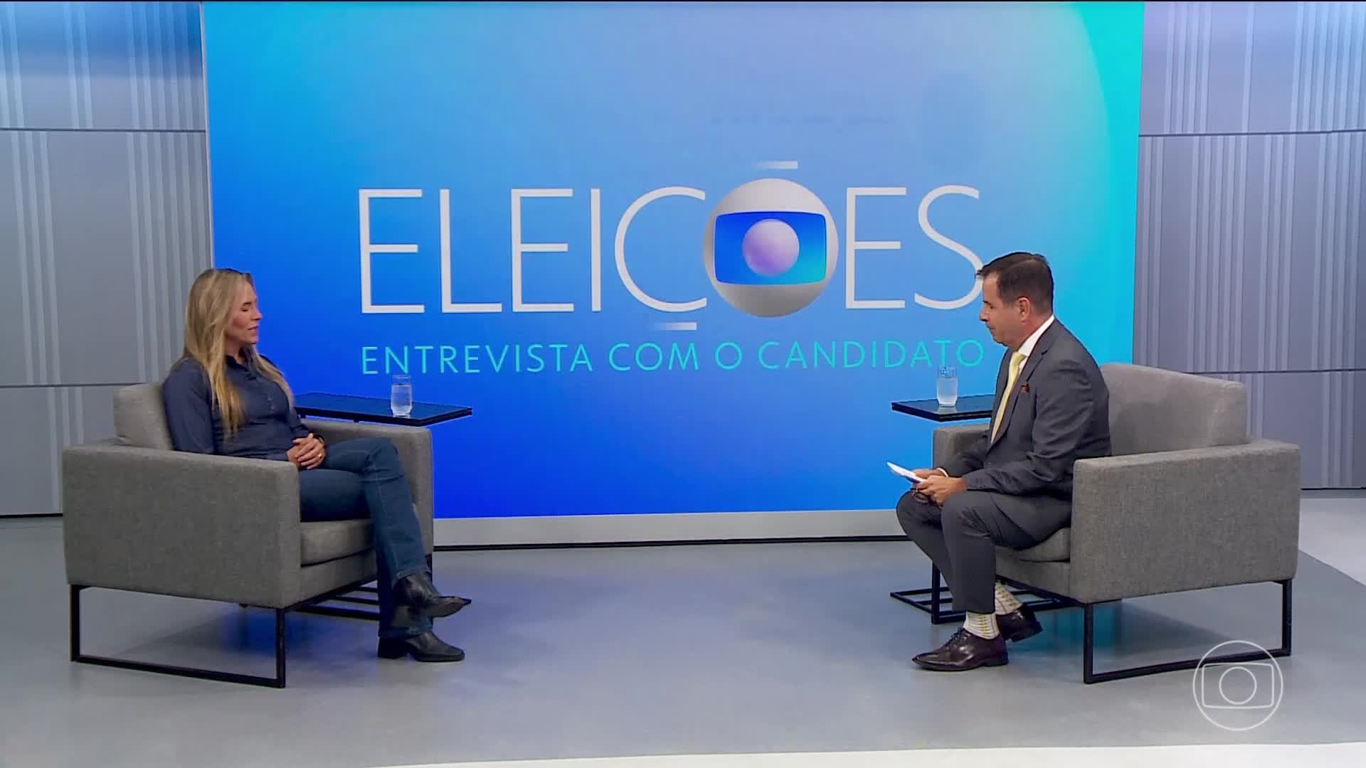 VÍDEOS: candidata no 2º turno, Celina Leão é entrevistada no DF2