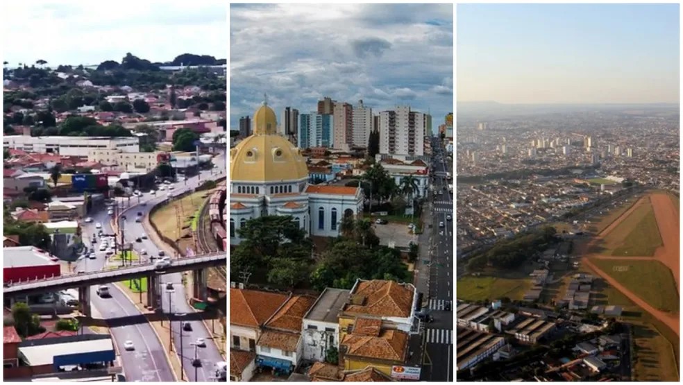 Araraquara, São Carlos e Rio Claro terão alterações de horários de comércio e serviço no feriado — Foto: Arquivo/EPTV, ODrone, Fabio Rodrigues/G1
