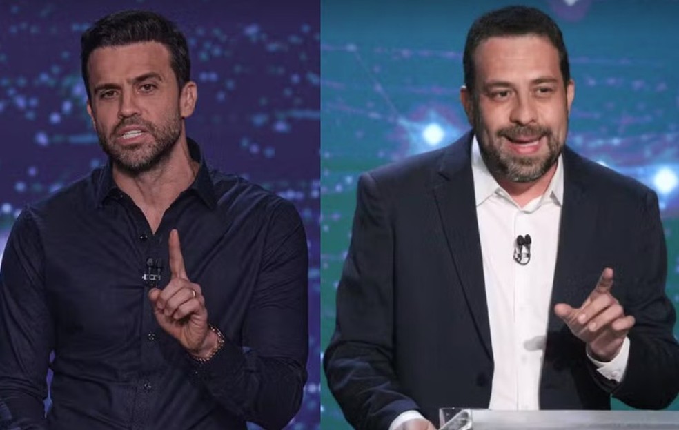 Pablo Marçal e Guiherme Boulos — Foto: FELIPE MARQUES/ZIMEL PRESS/ESTADÃO CONTEÚDO